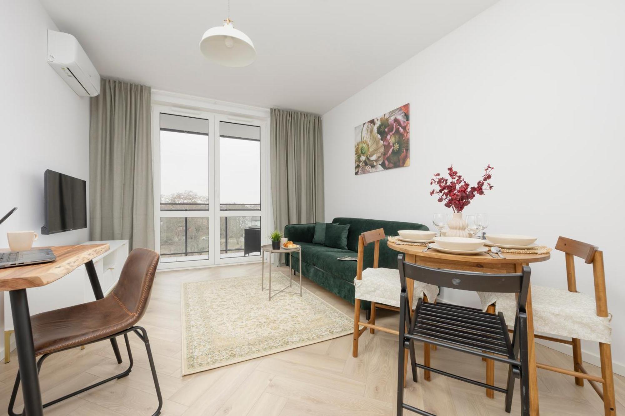 Modern Apartment With Balcony Near Aleje Jerozolimskie By Noclegi Renters Warszawa Zewnętrze zdjęcie